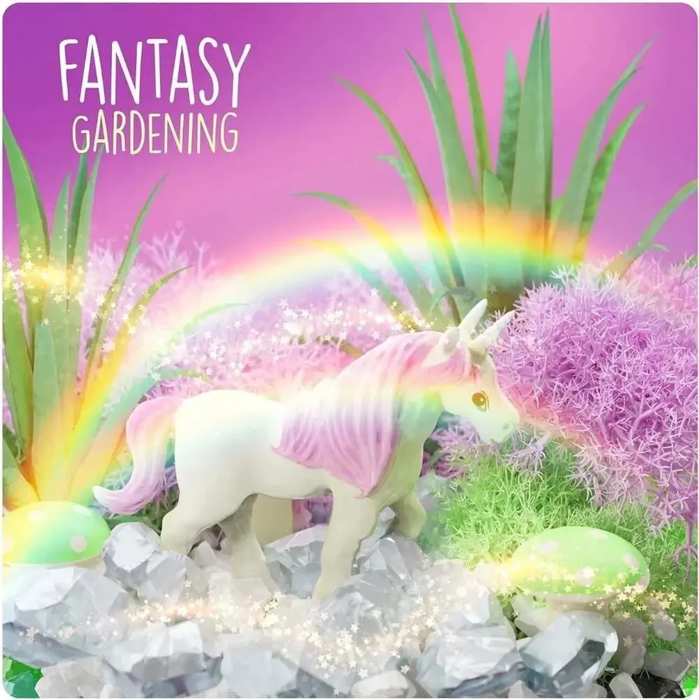 Dan&Darci‎ Light-Up Unicorn Terrarium Kit for Kids - DIY Science & Craft Set